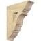 Ekena Millwork Balboa Traditional Rough Sawn Bracket, Douglas Fir, 6"W x 20"D x 24"H BKT06X20X24BOA01RDF - alternate 1